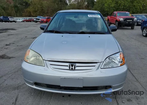 2002 Honda Civic Dx from USA, damaged, VIN 1HGES16172L007214